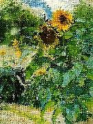 Carl Larsson solrosor china oil painting artist